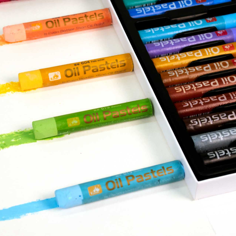 Kuelox Studio Soft Oil Pastels 16-48 Colors