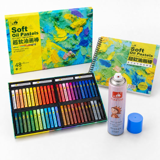 Back to School Oil Pastel Creative Kit