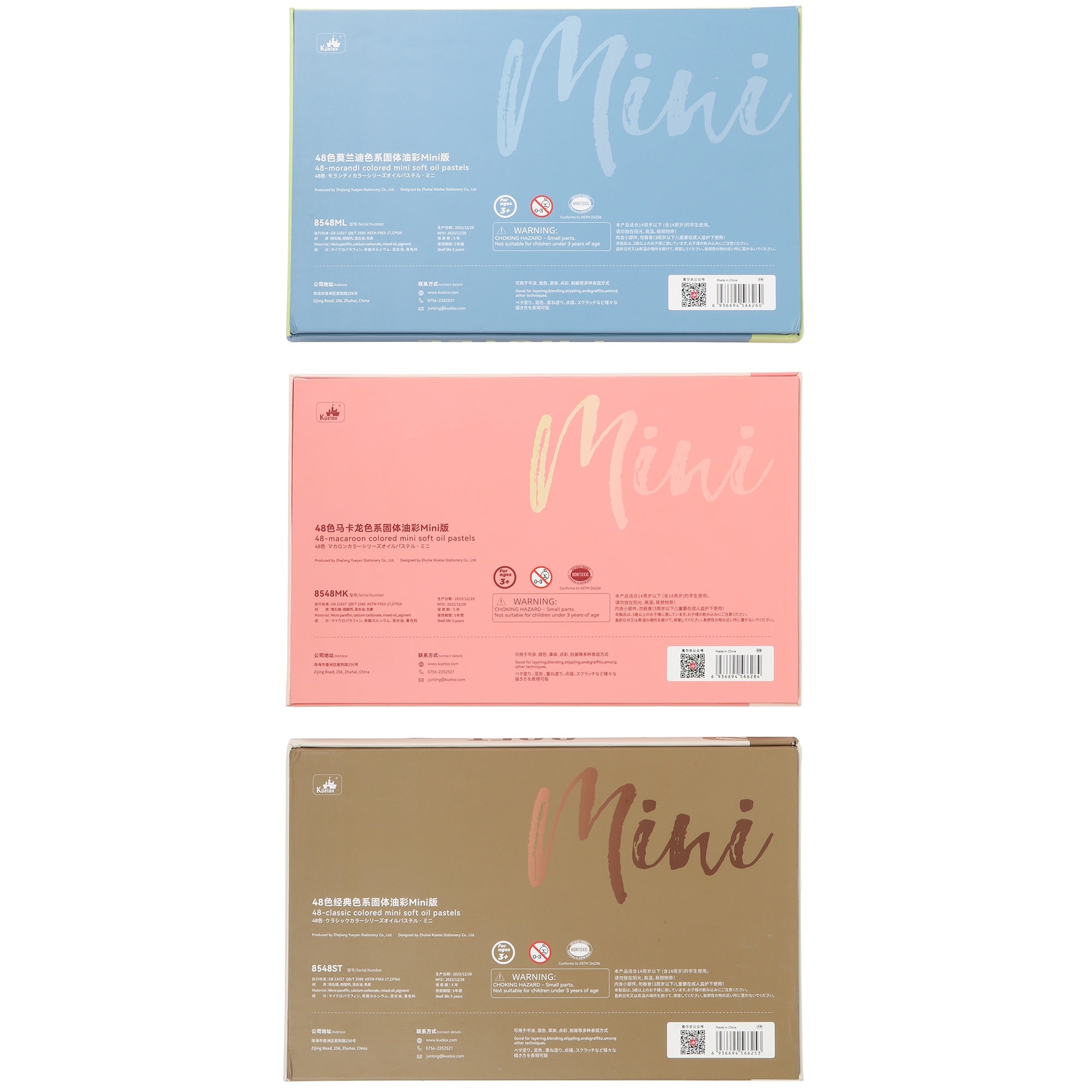 Kuelox Professional Soft Oil Pastels 48 Colors