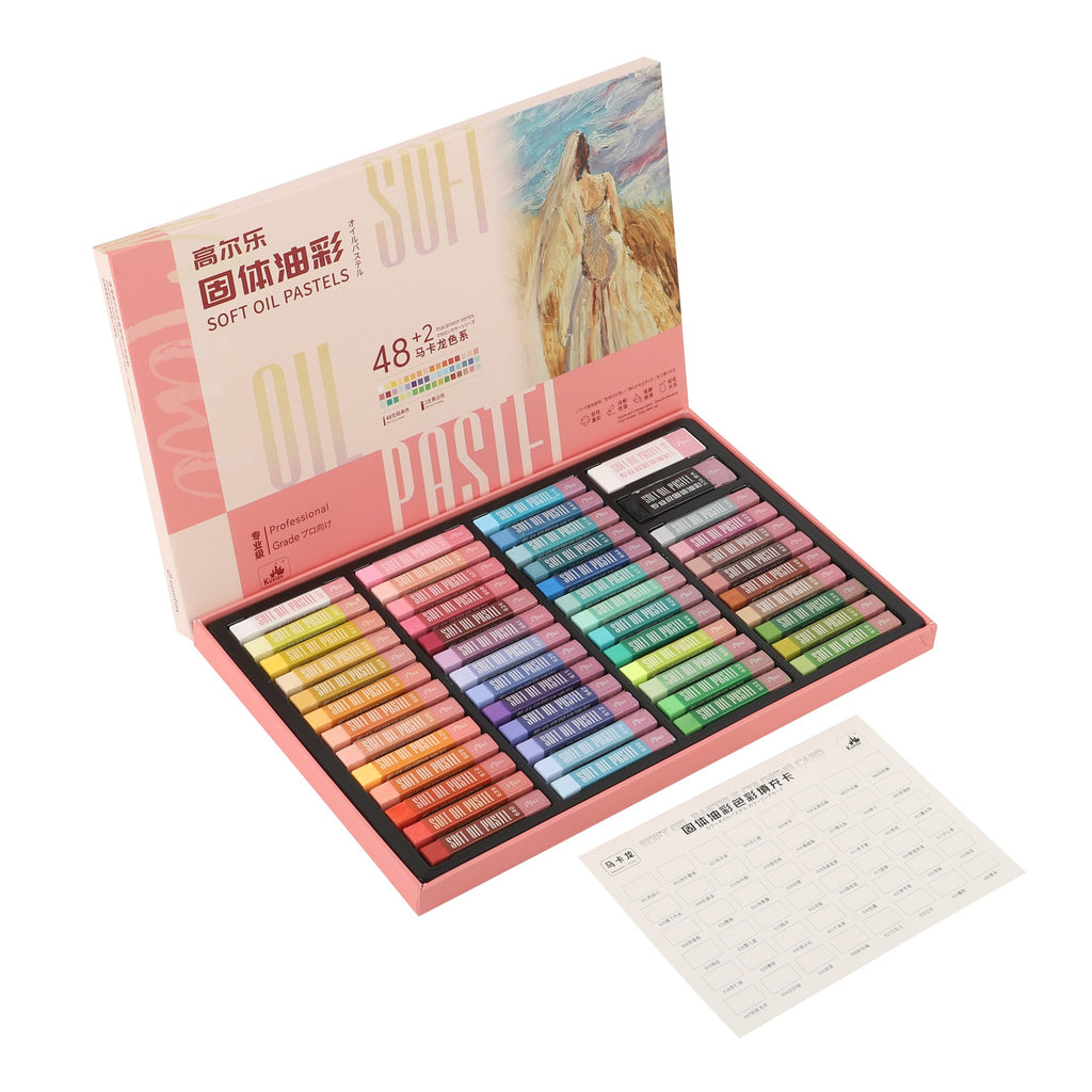 Kuelox Professional Soft Oil Pastels 48 Colors