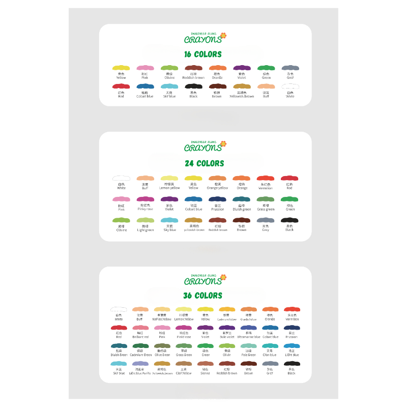 Kuleox Imagineer Beans Crayons