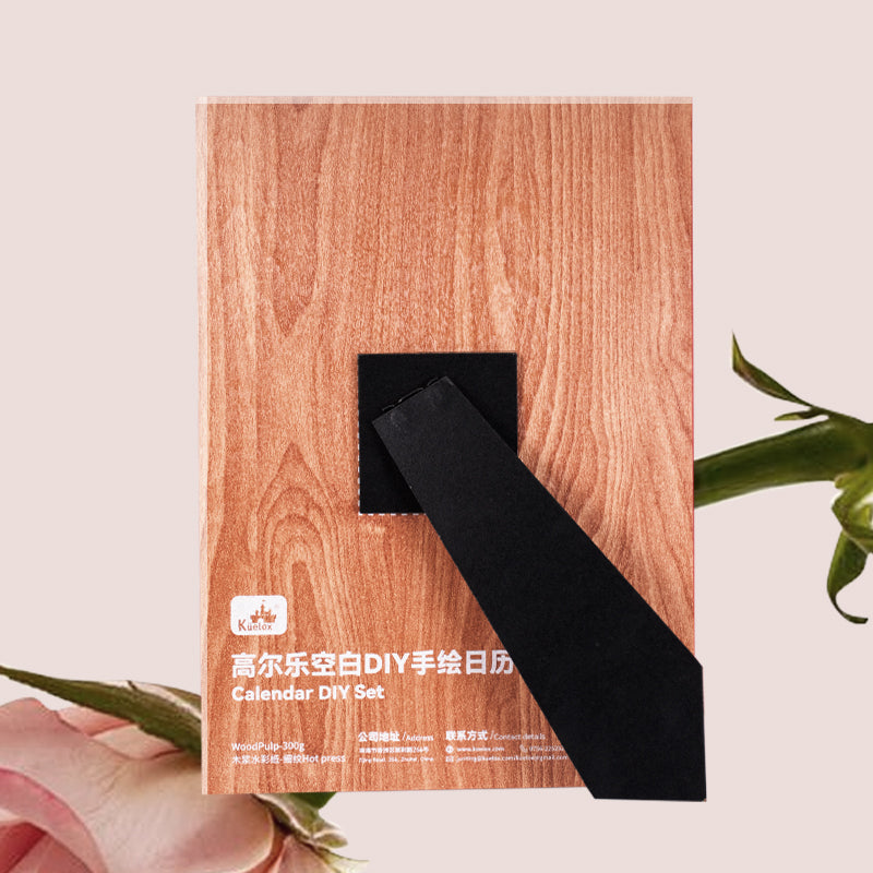 2026 DIY Hand-Painted Calendar Set with 300gsm Art Paper