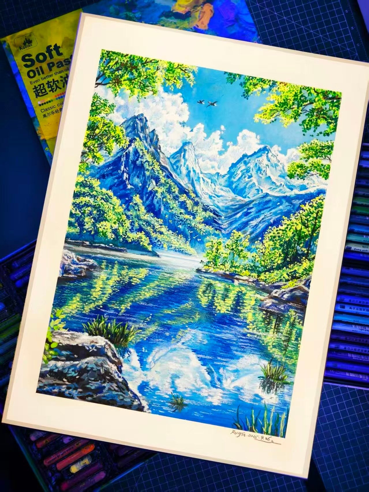 100% Cotton 230gsm Medium-Grain Art Paper
