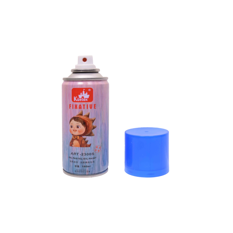 Professional Oil Pastel Fixative Spray for Anti-Stick Protection