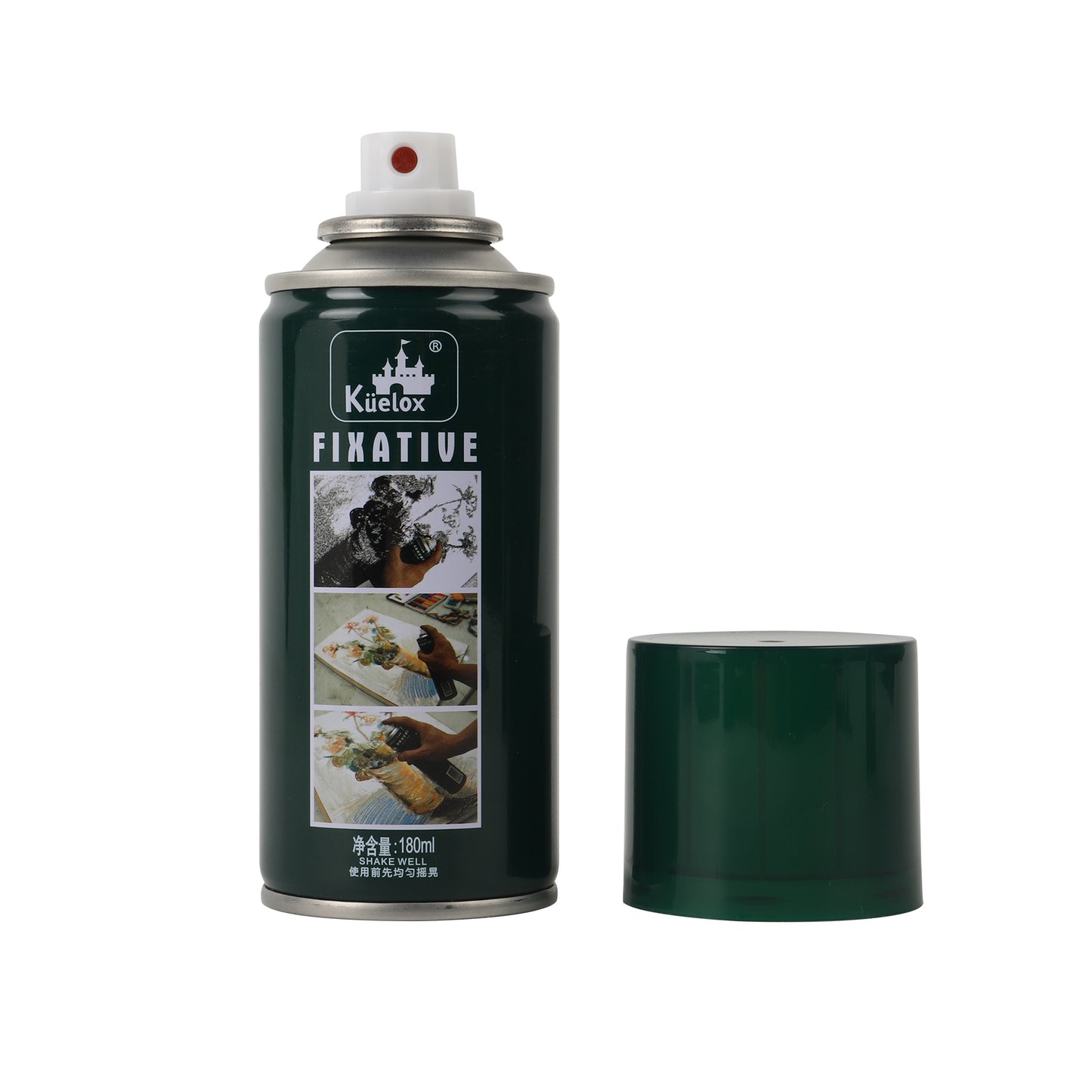 Professional Fine-Mist Fixative Spray for Dry Media Art