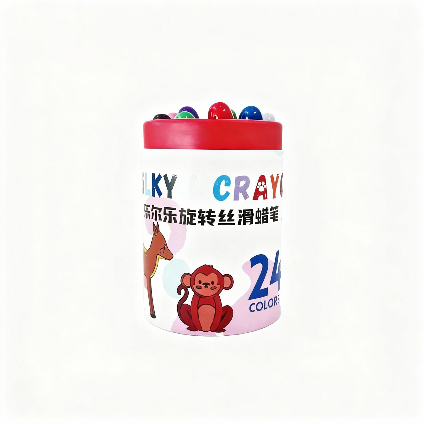 Twistable Washable Silky Crayons for Kids