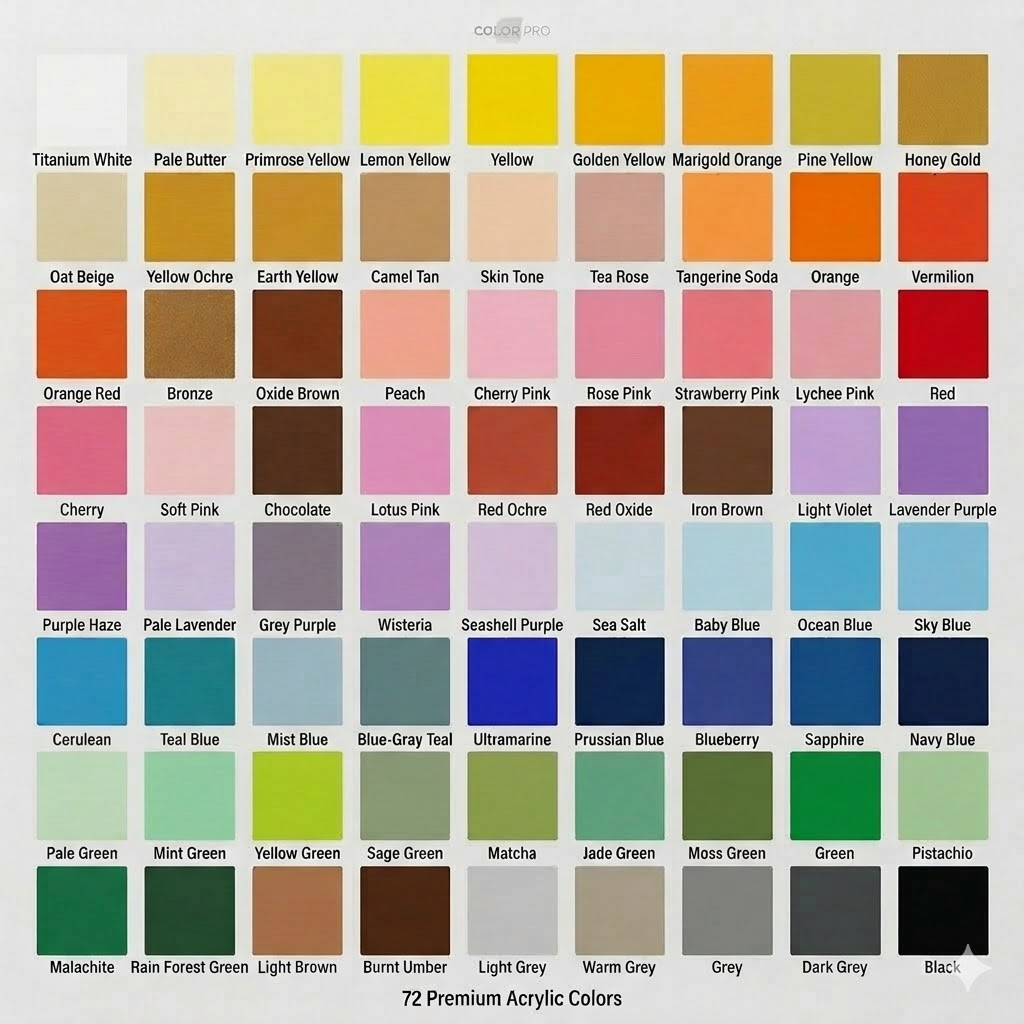 72-Color Selected Set