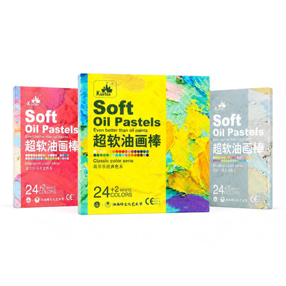 Best First Ultra-Soft Oil Pastel Set