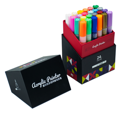 Water-Based Acrylic Paint Marker Set