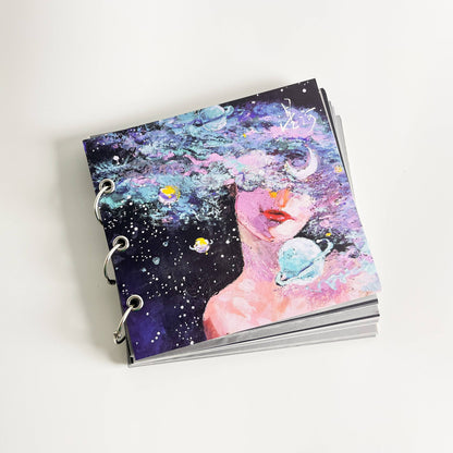 Star River 240g Ring-Binder Oil Pastel Paper Pad