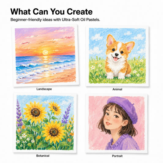 Best First Ultra-Soft Oil Pastel Set