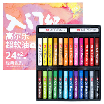 Beginner-Friendly Washable Oil Pastel Set for Kids & New Artists