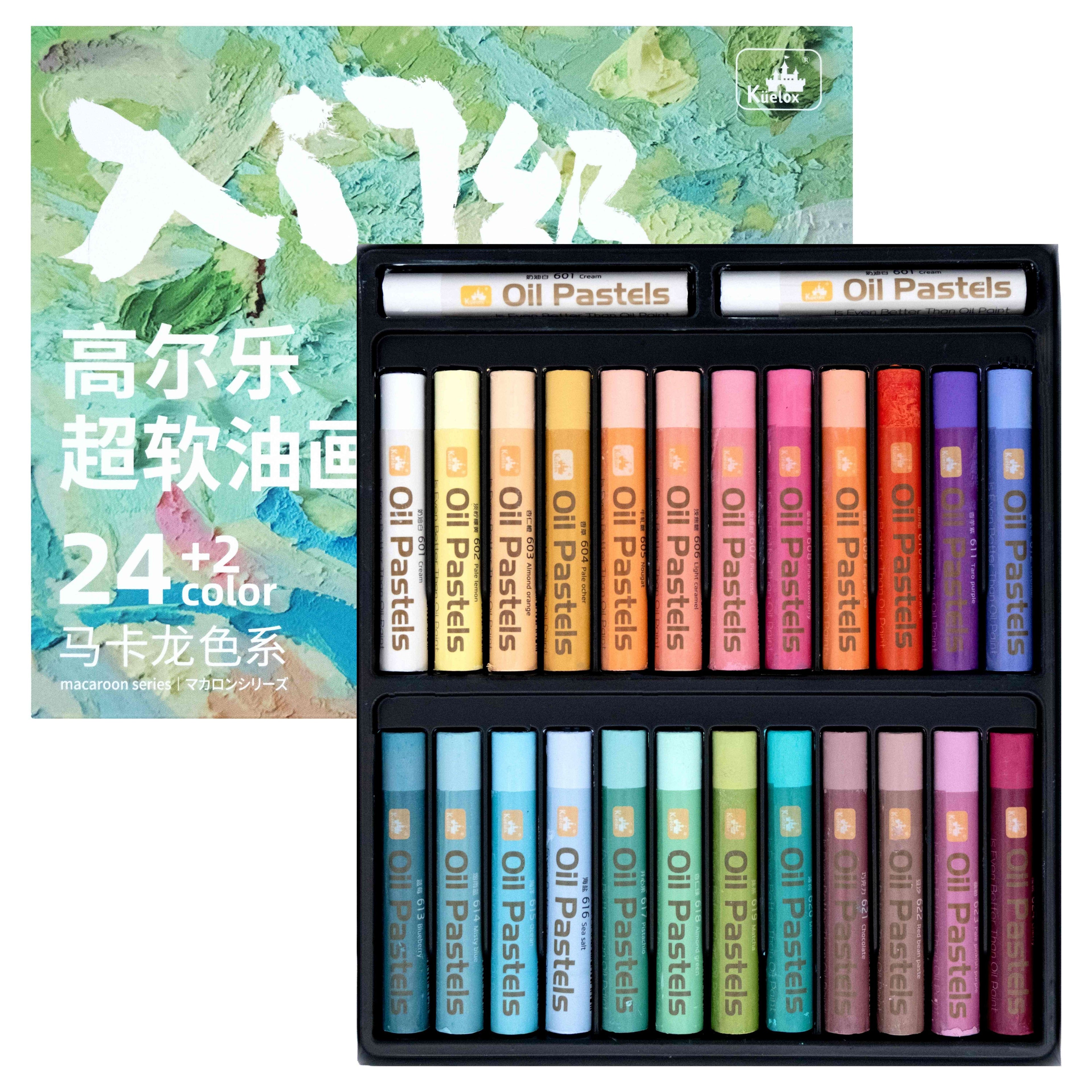 Beginner-Friendly Washable Oil Pastel Set