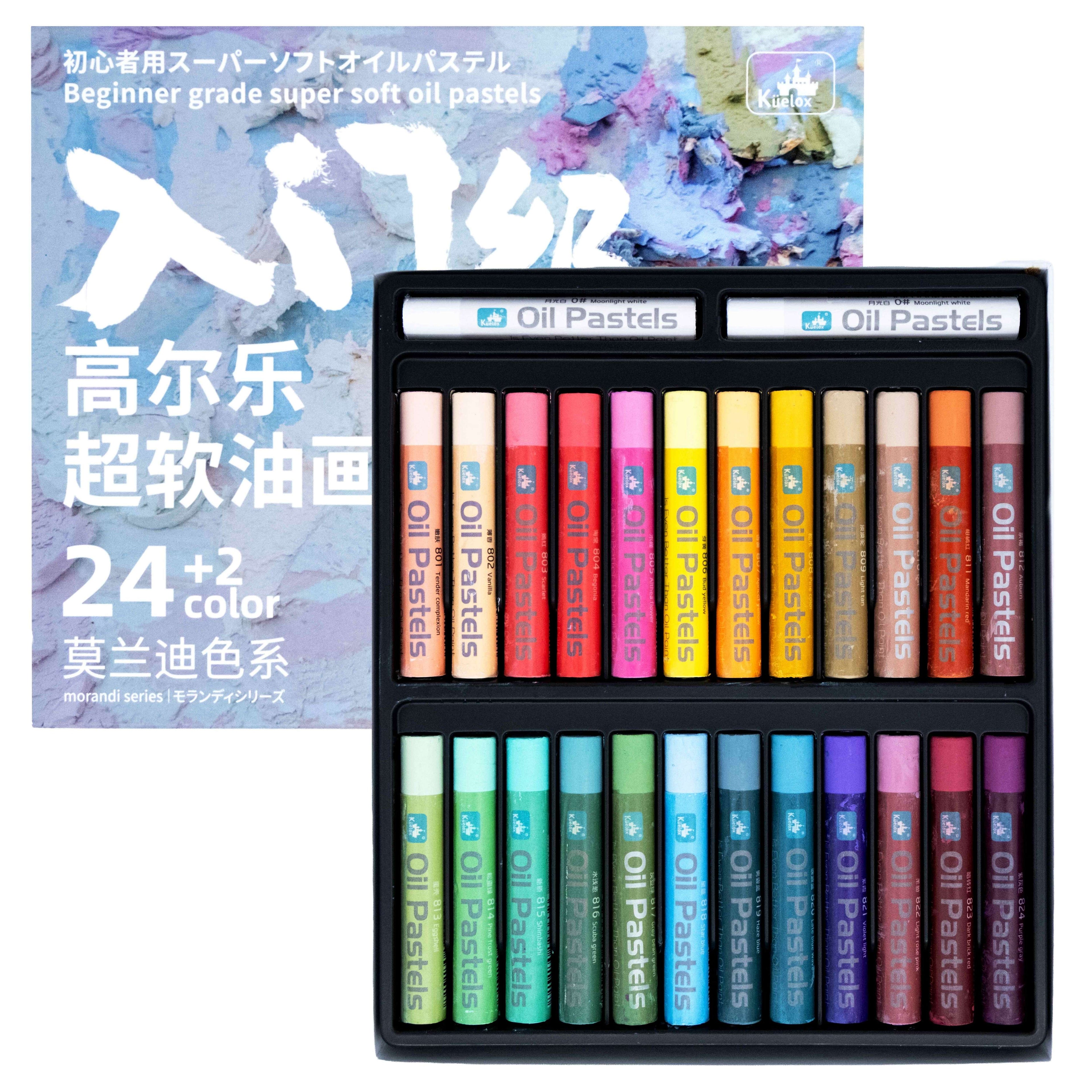 Beginner-Friendly Washable Oil Pastel Set