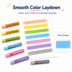Beginner-Friendly Washable Oil Pastel - Classic