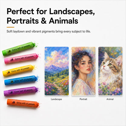 Best First Ultra-Soft Oil Pastel Set