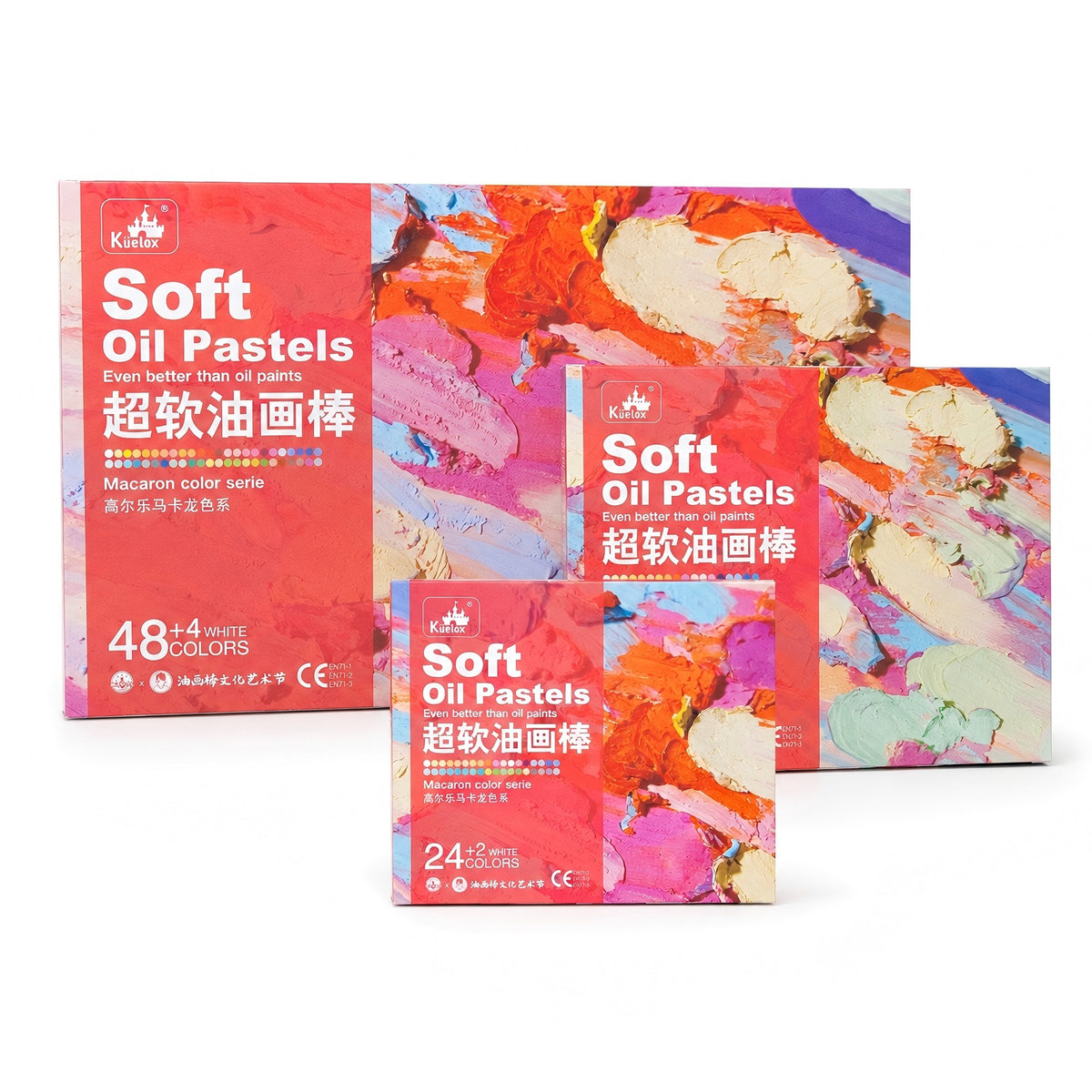 Advanced Ultra-Soft Oil Pastel for Vivid Blending - Macaroon