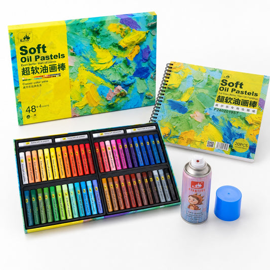 Back to School Oil Pastel Starter Kit