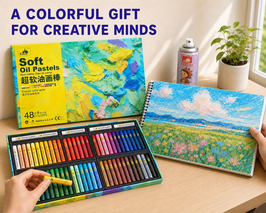 Back to School Oil Pastel Starter Kit