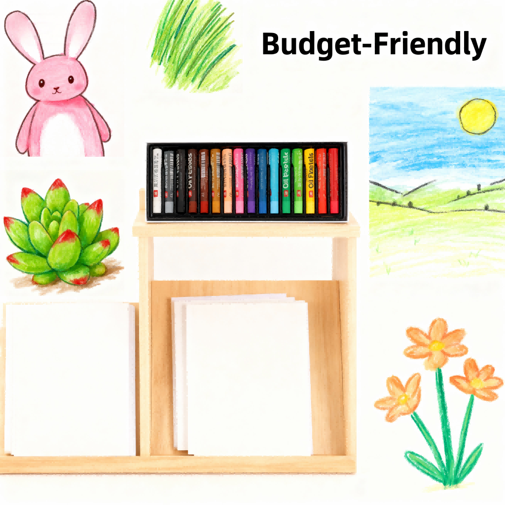 Kuelox Studio Soft Oil Pastels 16-48 Colors