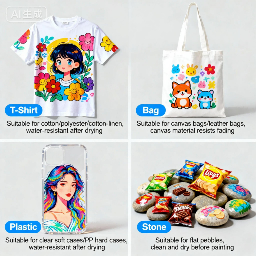 Kuelox Water-based Acrylic Marker 24-36 Colors