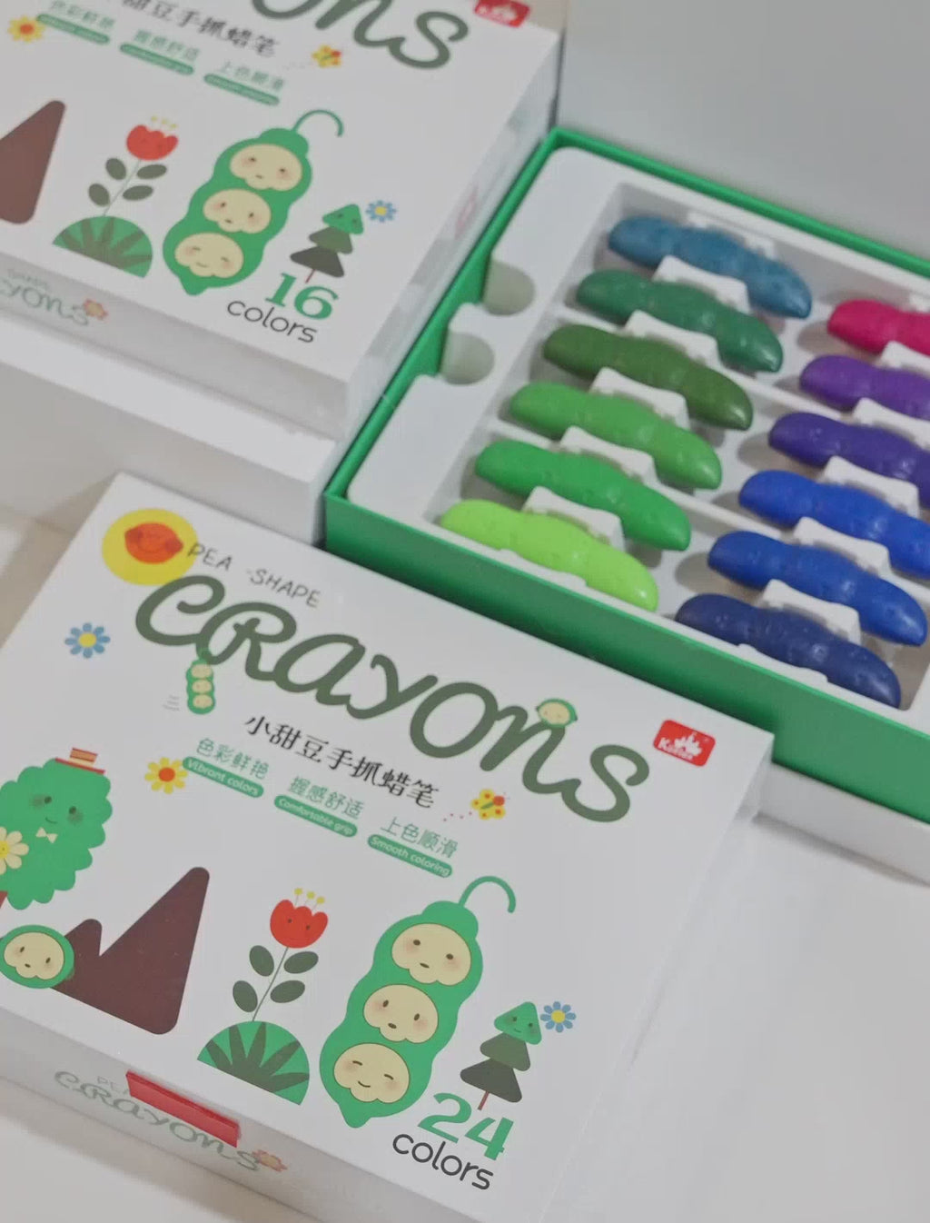 Imagineer Bean Crayons Set