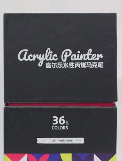Water-Based Acrylic Paint Marker Set