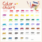 DuoColor 48-Color Colored Pencils