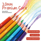 DuoColor 48-Color Colored Pencils