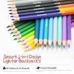 DuoColor 48-Color Colored Pencils