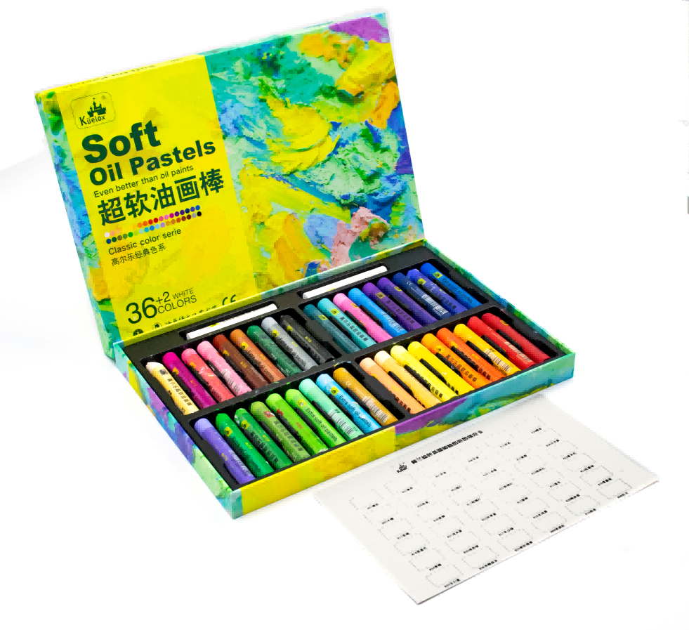 Kuelox Ultra Soft Oil Pastels 24-48 Colors