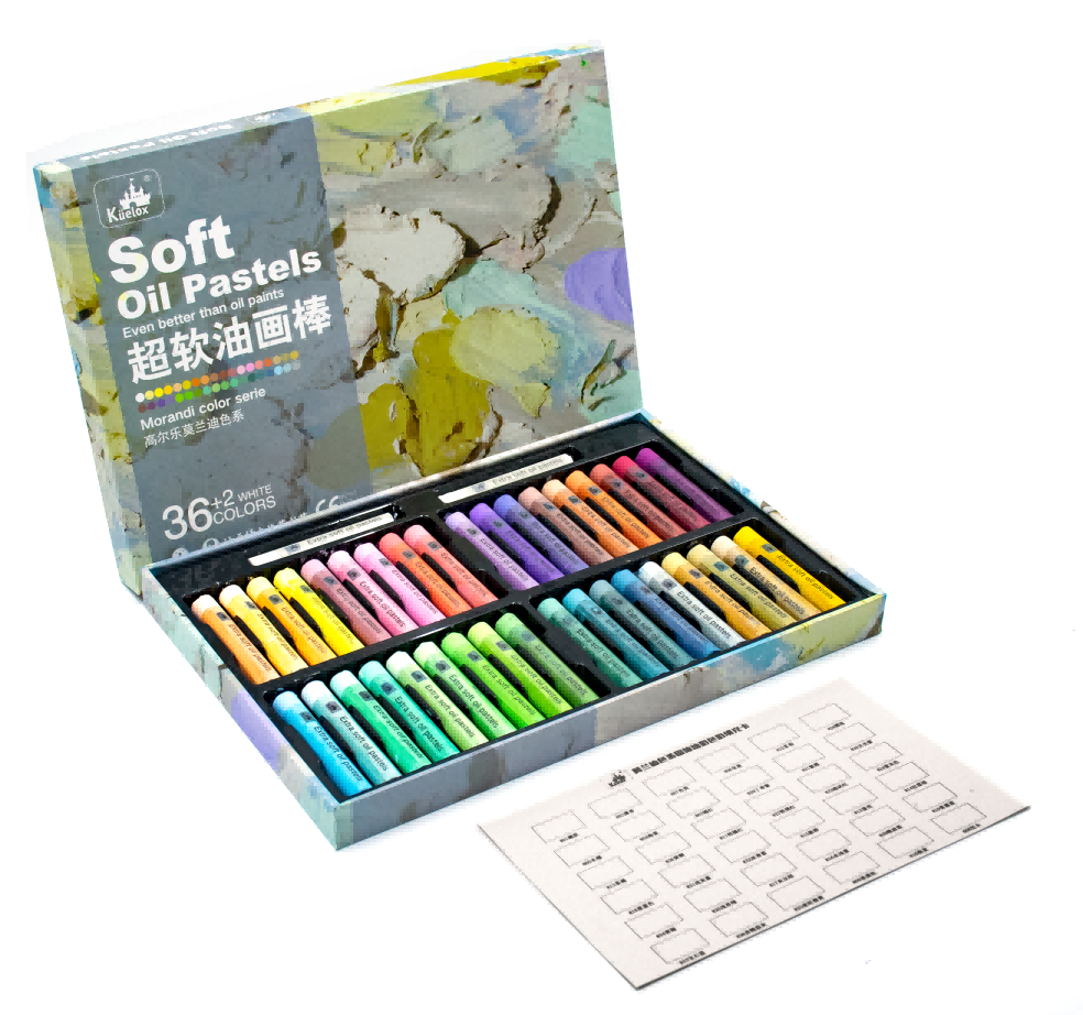Kuelox Ultra Soft Oil Pastels 24-48 Colors