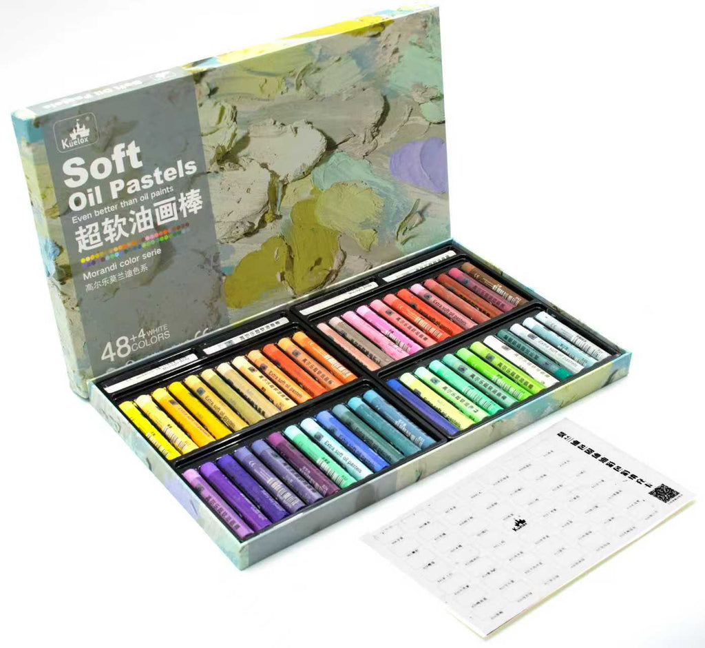 Kuelox Ultra Soft Oil Pastels 24-48 Colors